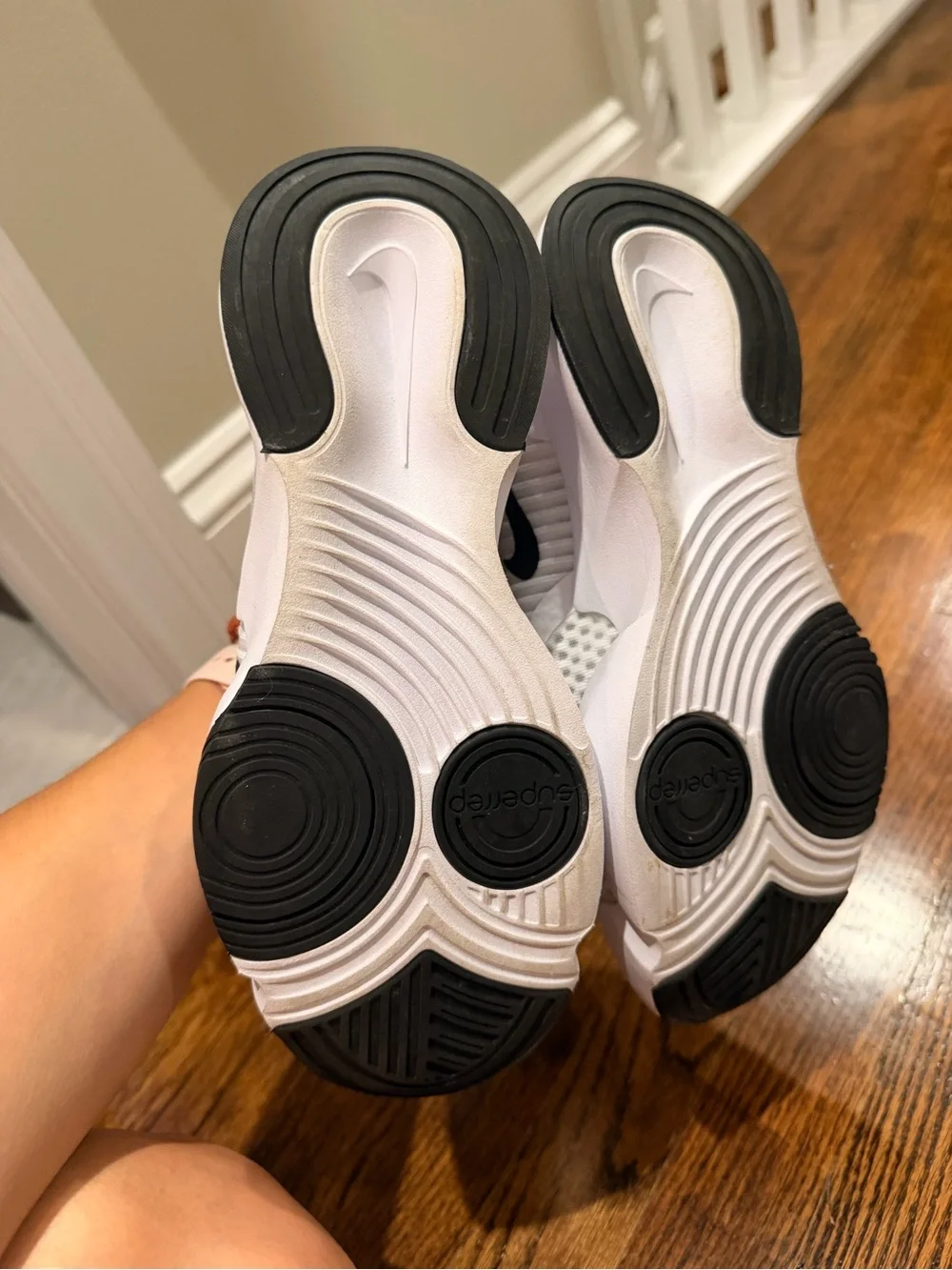 Nike white breathable